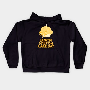 March 29th - Lemon Chiffon Cake Day Kids Hoodie